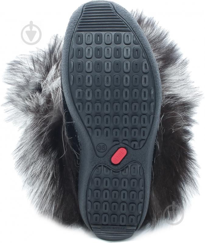 Черевики Oscar Afterski Boots Leather Black-Silver KIM-Bla р.38 чорний - фото 3