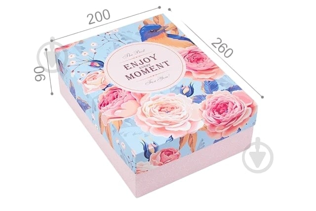 Коробка подарочная Enjoy 25x20x9 см - фото 1 Коробка подарочная Enjoy 25x20x9 см - фото 1