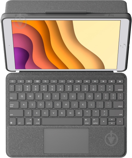 Чехол-клавиатура Logitech Combo Touch for iPad (7th, 8th, and 9th generation) graphite (L920-009629) - фото 1