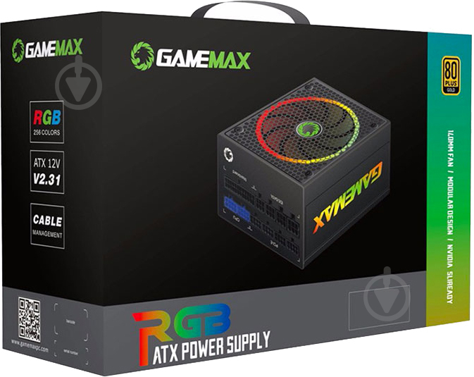 Блок живлення GameMax RGB850 850 Вт - фото 9