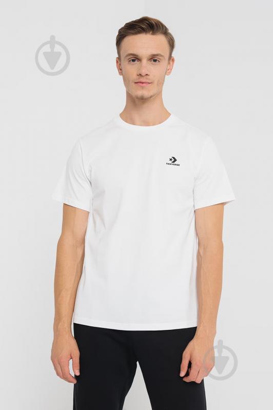 Футболка Converse Star Chevron Tee 10023876-102 р.XS белый - фото 6