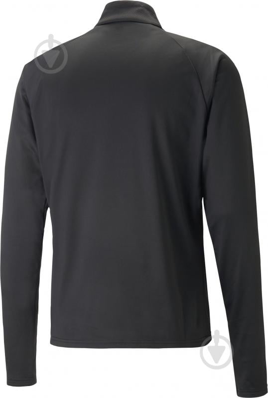 Джемпер Puma TEAMLIGA 1/4 ZIP TOP 65723651 р.S чорний - фото 2