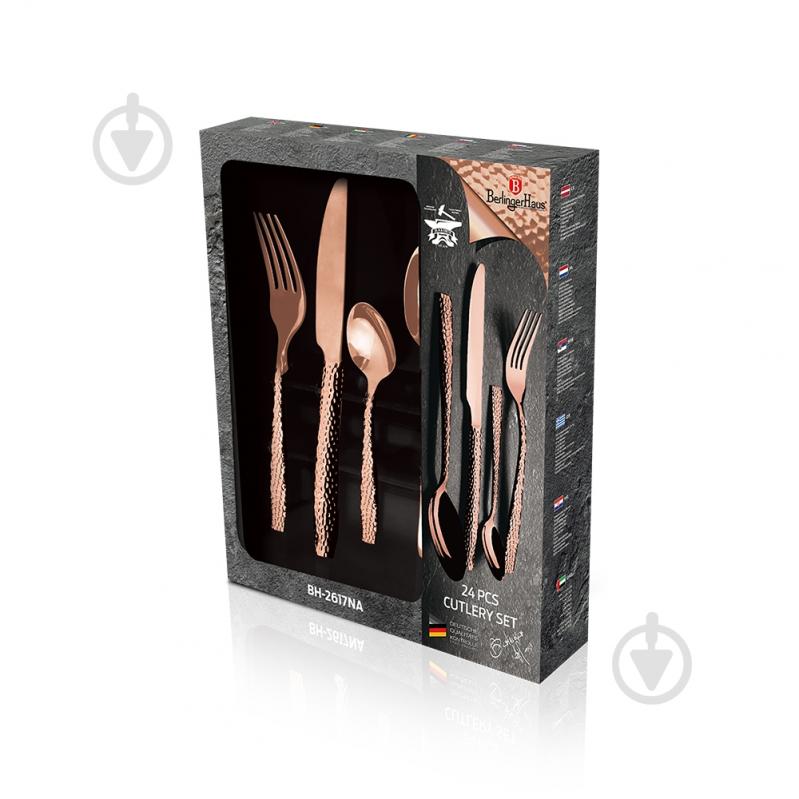 Набор столовых приборов Cutlery Sets Berlinger BH 2617NA 24 пр - фото 2