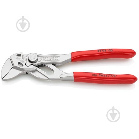 Ключ миниатюрный цанговый KNIPEX 86 03 125 - фото 1