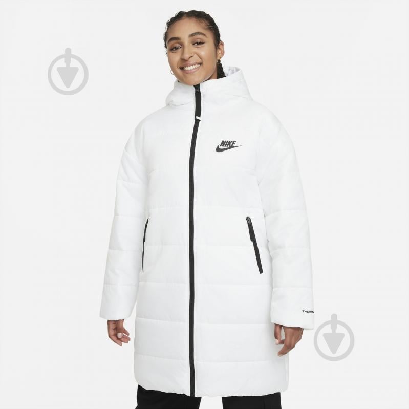 Пальто женское зимнее Nike W NSW TF RPL CLASSIC HD PARKA DJ6999-100 р.XL белое - фото 1