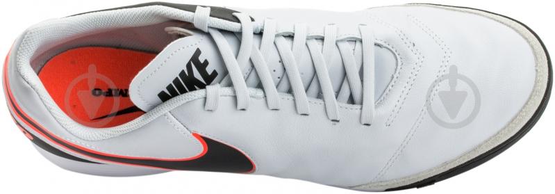 Бутсы Nike Tiempo Genio II Leather TF 819196-630 р.US 8 черный - фото 5