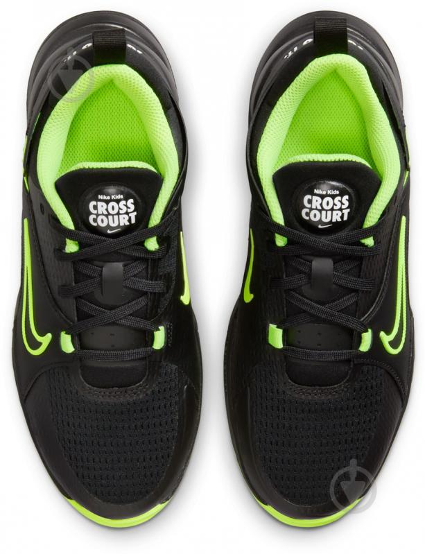 Кроссовки детские демисезонные Nike CROSSCOURT FN2231-001 р.39 черные - фото 7