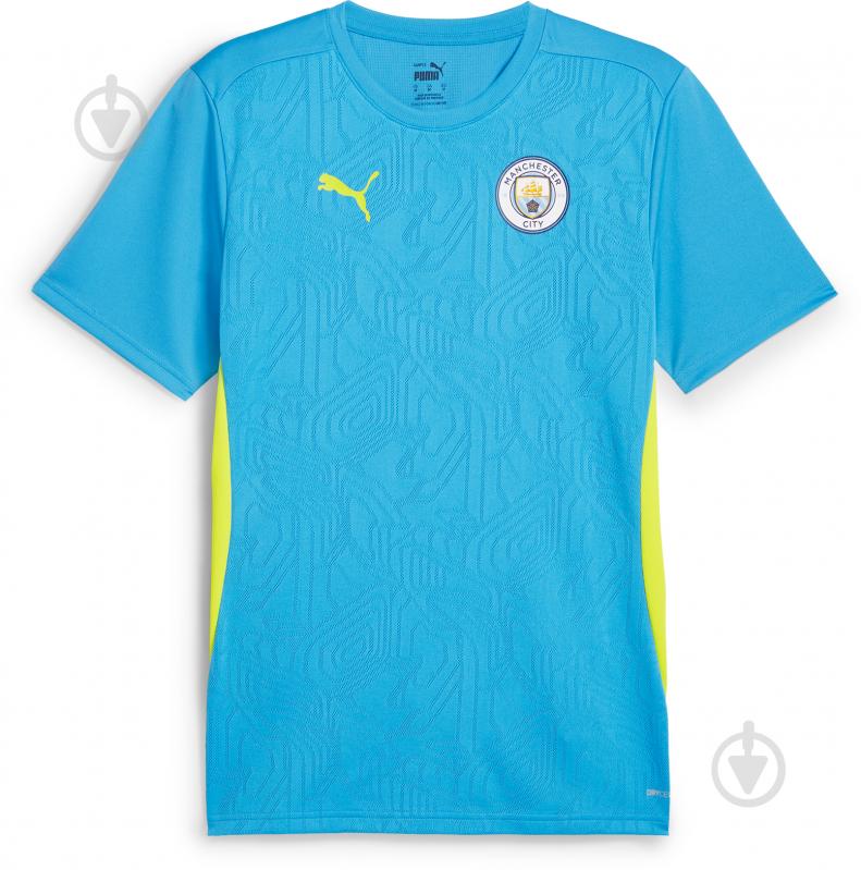 Футболка Puma MCFC TRAINING JERSEY 77752111 р.M синій - фото 1