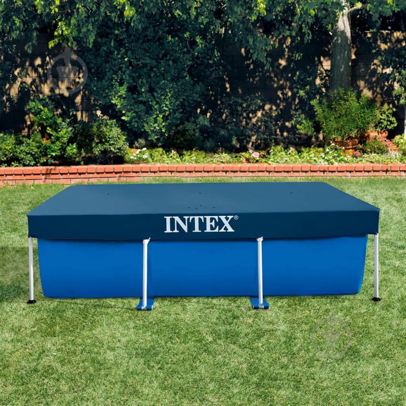 Тент для басейну Intex Rectangular Frame 300x200 см 28038 - фото 4
