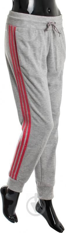 Брюки Adidas Essentials 3-Stripes W AY4799 р. XS серый - фото 2