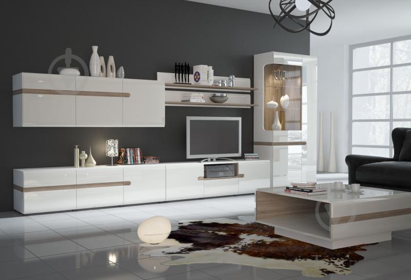 Витрина Meble Wojcik LINATE 05 3D-1S LTV-04 (L) трюфель - фото 5 Витрина Meble Wojcik LINATE 05 3D-1S LTV-04 (L) трюфель - фото 5