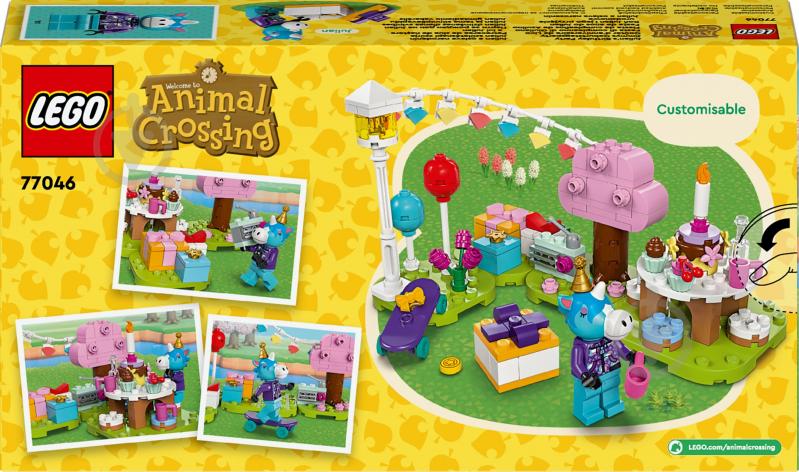 Конструктор LEGO Animal Crossing Вечірка з нагоди дня народження Julian 77046 - фото 2