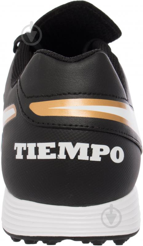 Сороконожки Nike TIEMPOX GENIO II LEATHER TF 819196-641 р.43 черный - фото 8