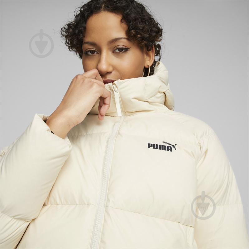 Пуховик Puma HOODED ULTRA DOWN PUFFER JACKET 67536987 р.XS бежевий - фото 5