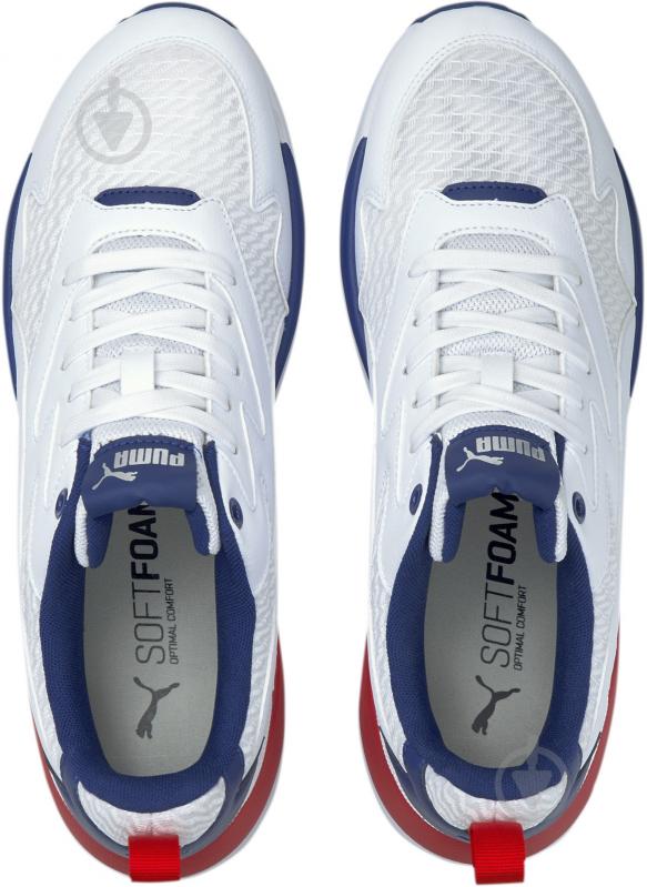 Кросівки чоловічі демісезонні Puma X-Ray Lite Summer 38065802 р.40,5 білі - фото 6