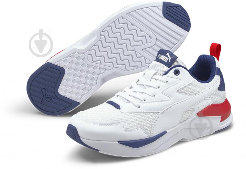 Кроссовки мужские демисезонные Puma X-Ray Lite Summer 38065802 р.41 белые - фото 2