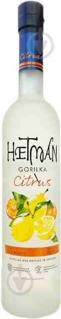 Горілка ГЕТЬМАН Citrus 38% 0.5 л 0,5 л - фото 1
