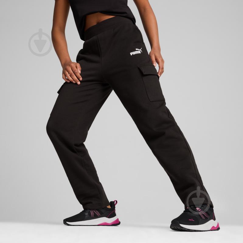 Штани Puma ESS+ CARGO PANTS FL 68250201 р.XS чорний - фото 3