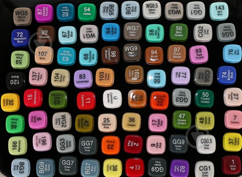 Набір двосторонніх маркерів Touch 80 шт. різнокольоровий - фото 4 Набір двосторонніх маркерів Touch 80 шт. різнокольоровий - фото 4