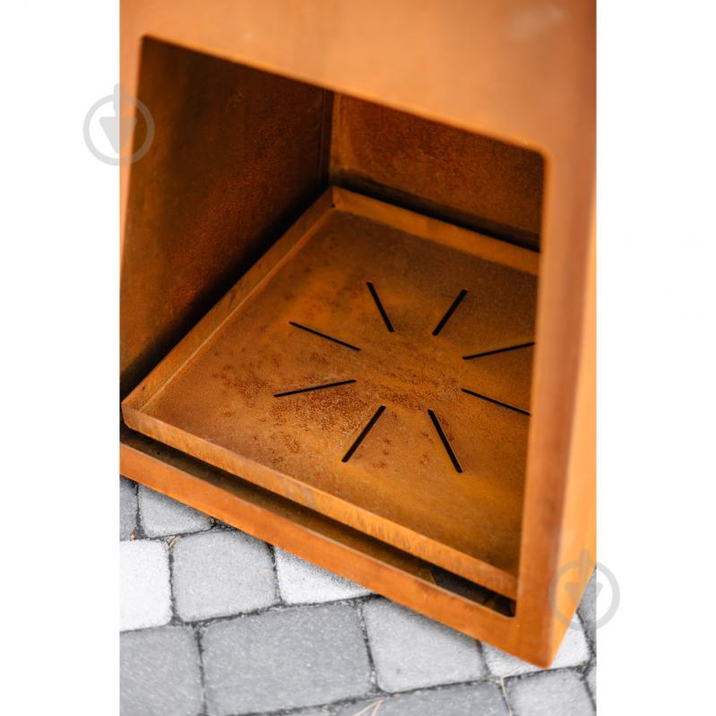 Кострова чаша OXA Taper з CorTen 	600х600х1400 мм - фото 2