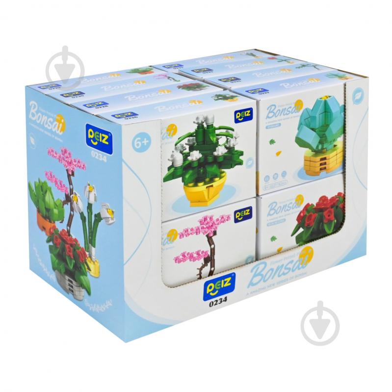 Игрушка-конструктор Shantou Цветы Bonsai 234 - фото 11