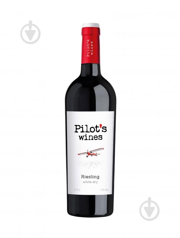 Вино Pilot’s Wines Riesling біле сухе 0,75 л - фото 1 Вино Pilot’s Wines Riesling біле сухе 0,75 л - фото 1