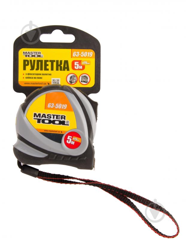 Рулетка MasterTool 63-5019 5 м x 19 мм - фото 2 Рулетка MasterTool 63-5019 5 м x 19 мм - фото 2