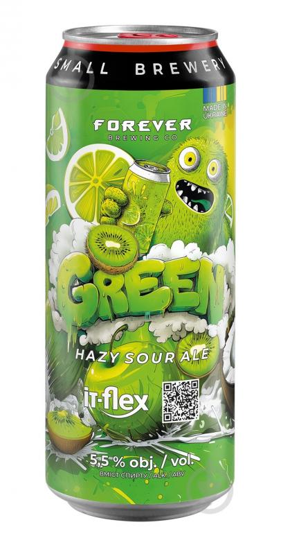 Пиво Forever GREEN 500 мл - фото 1