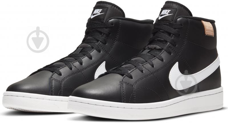 Кроссовки мужские Nike COURT ROYALE 2 MID CQ9179-001 р.45,5 черные - фото 1