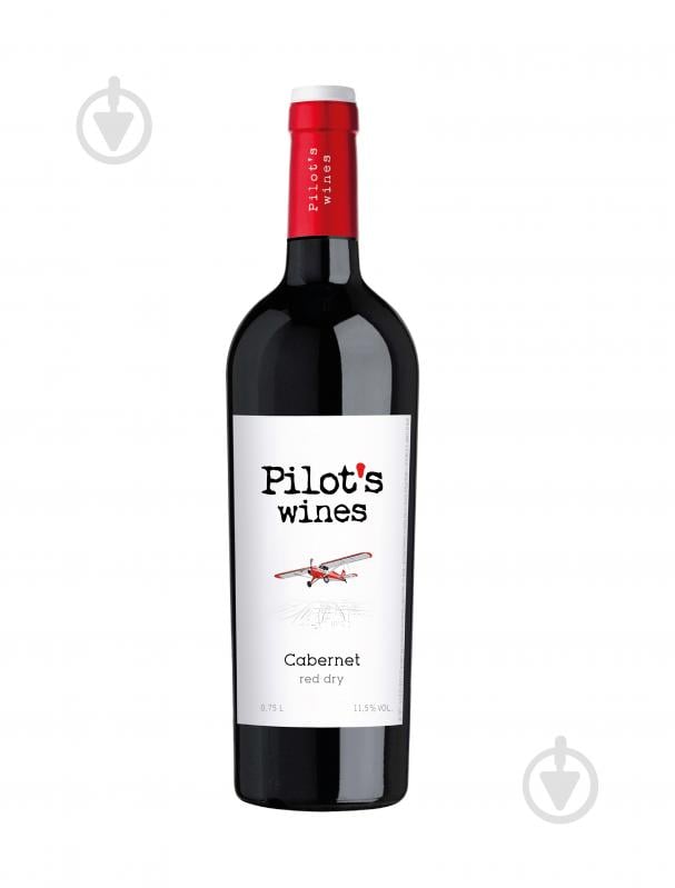 Вино Pilot’s Wines Cabernet червоне сухе 0,75 л - фото 1 Вино Pilot’s Wines Cabernet червоне сухе 0,75 л - фото 1