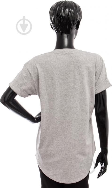 Футболка Adidas Lineage Tee W AY4973 р.XS серый - фото 3 Футболка Adidas Lineage Tee W AY4973 р.XS серый - фото 3