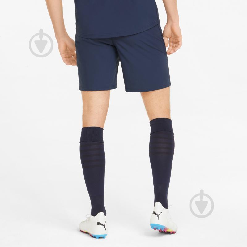 Шорты Puma TEAMFINAL SHORTS 70507606 р. S синий - фото 4