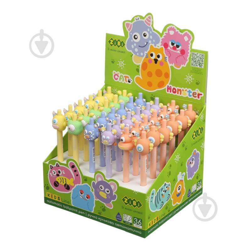 Ручка шариковая ZiBi FUNNY MONSTER ZB.2225 - фото 2