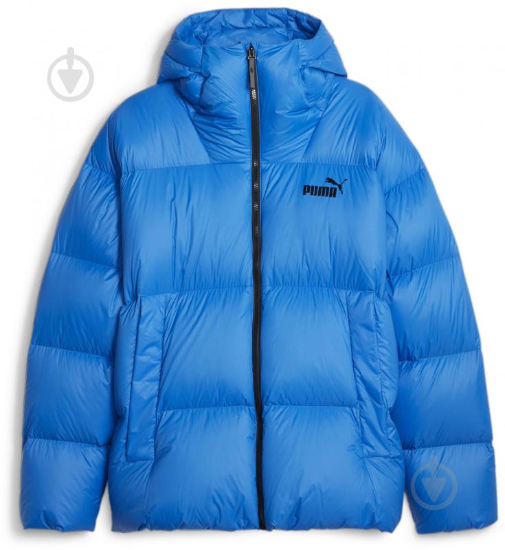 Пуховик Puma HOODED ULTRA DOWN PUFFER JACKET 67538347 р.S голубой - фото 1