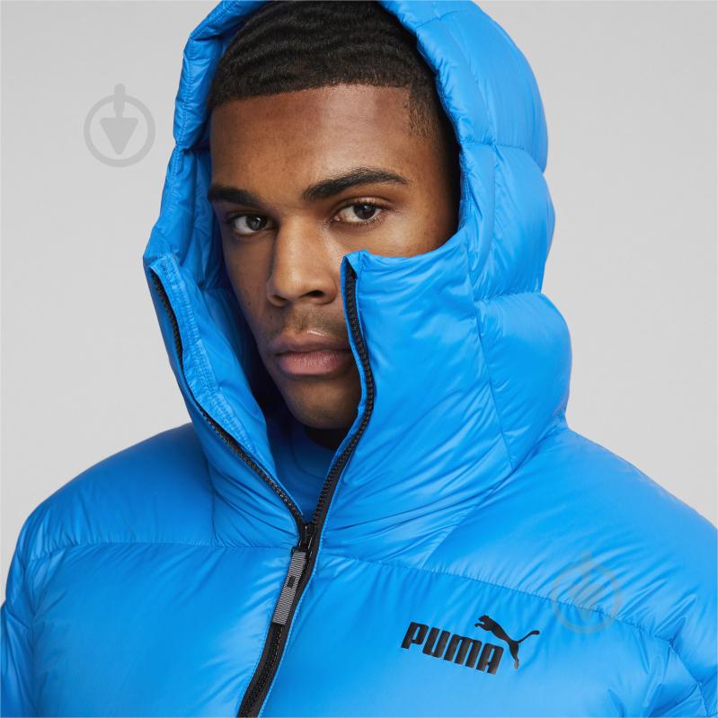 Пуховик Puma HOODED ULTRA DOWN PUFFER JACKET 67538347 р.S блакитний - фото 5