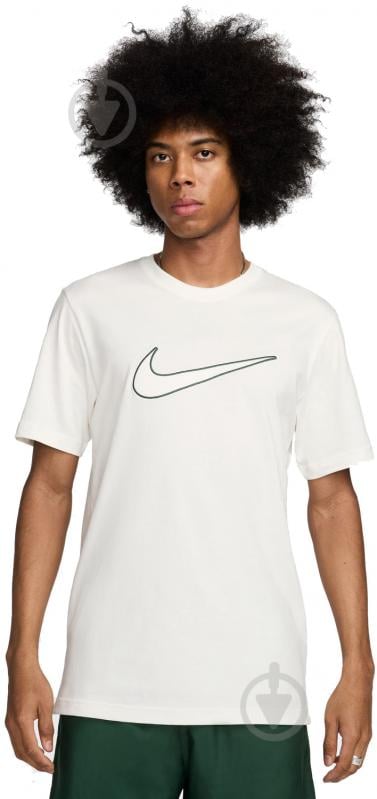 Футболка Nike NS SP SS TOP FN0248-133 р.XL бежевый - фото 1