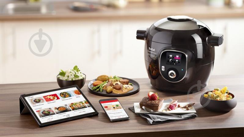 Мультиварка-скороварка Tefal Cook4me+ Connect CY855830 - фото 20