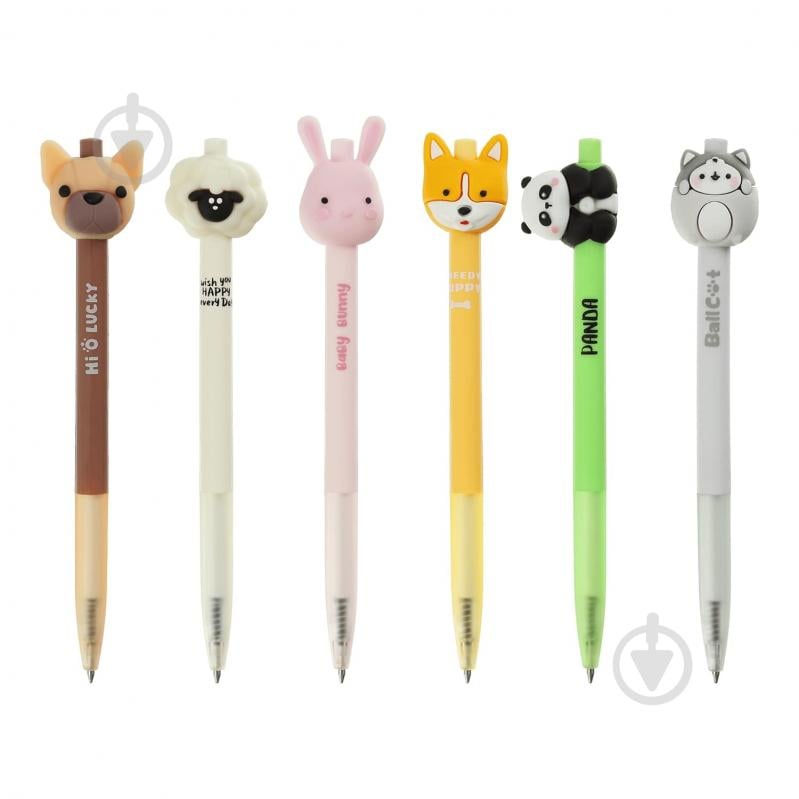 Ручка шариковая ZiBi CUTE ANIMALS ZB.2233 - фото 1