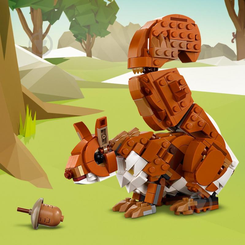 Конструктор LEGO Creator Лесные животные: Рыжая лиса 31154 - фото 8