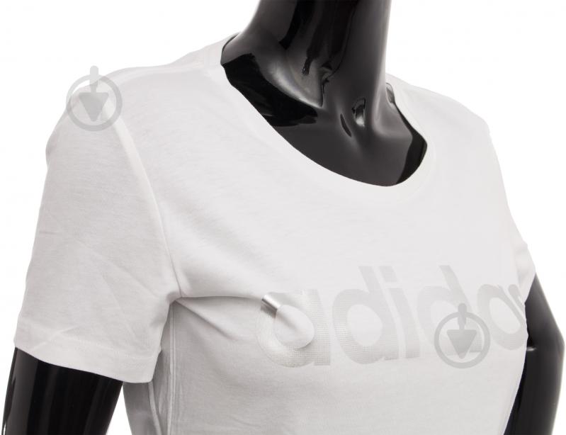Футболка Adidas LINEAR AY4993 р.L білий - фото 4 Футболка Adidas LINEAR AY4993 р.L білий - фото 4