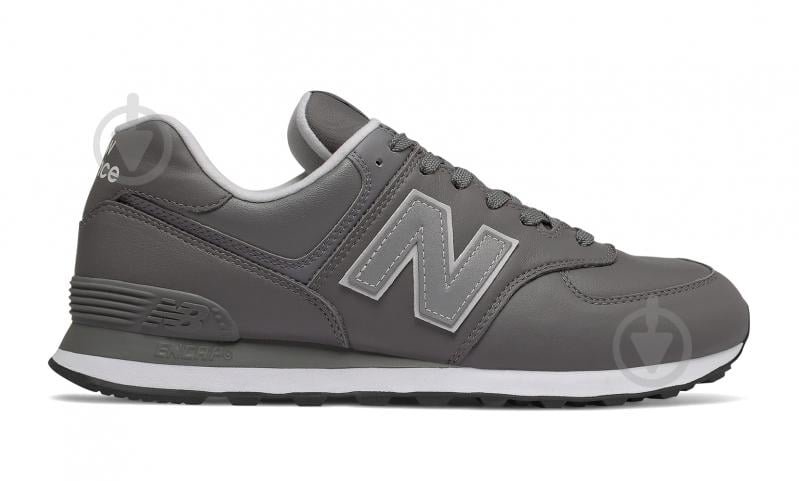 Кросівки чоловічі зимові New Balance ML574LPC р.46,5 сірі - фото 1