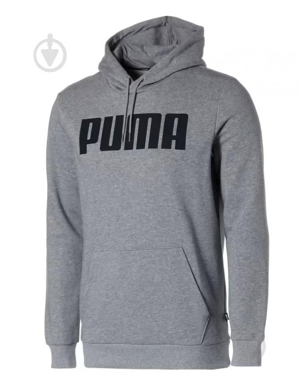 Джемпер Puma ESS HOODIE TR BIG PUMA M 84722803 р.S серый - фото 2