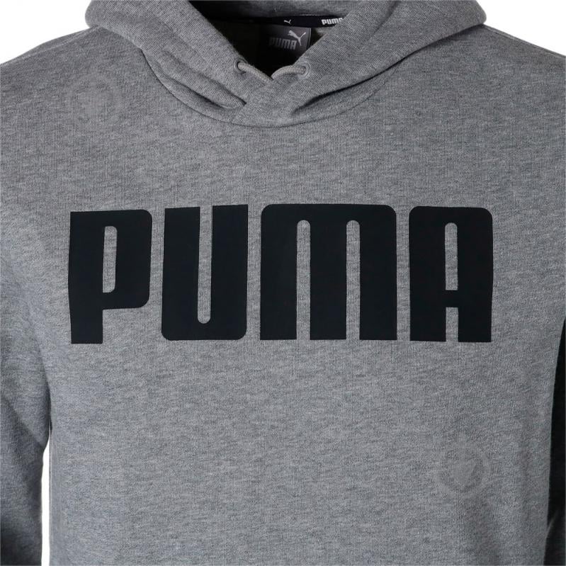 Джемпер Puma ESS HOODIE TR BIG PUMA M 84722803 р.S серый - фото 7