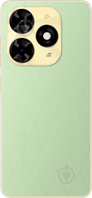 Смартфон Tecno Spark 20C (BG7n) 8/128GB magic skin green (4894947011795) - фото 5