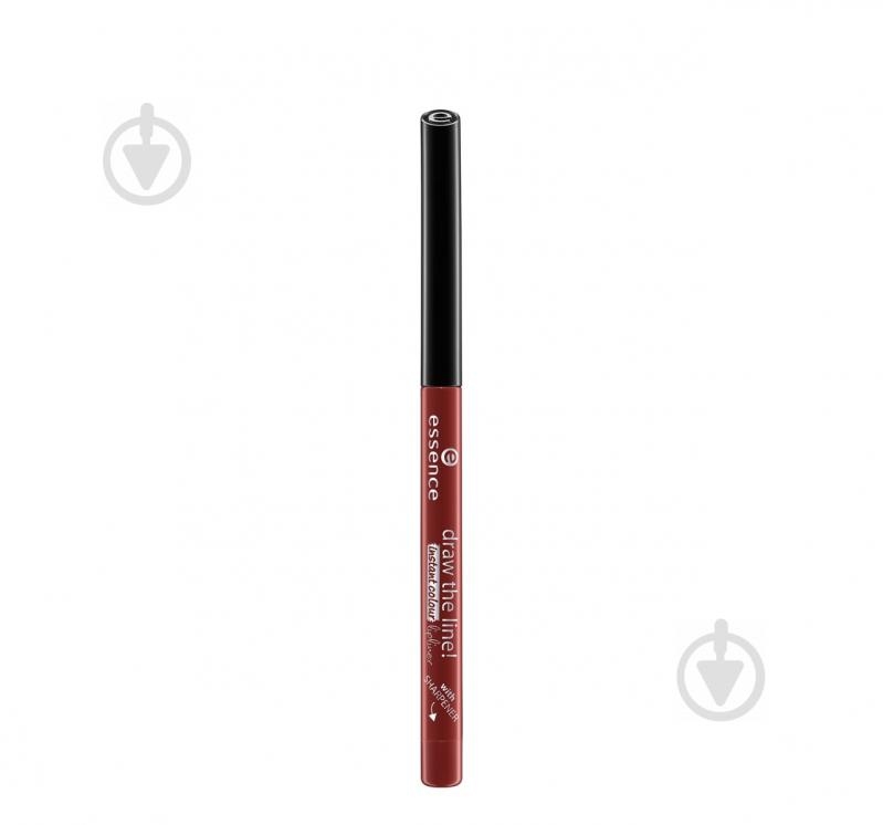 Карандаш для губ Essence Draw The Line Instant Colour Lipliner №20 Rich Mahogan 0.25 г - фото 1