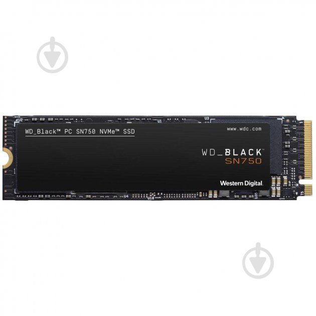 SSD-накопитель Western Digital SN750 NVME 2000GB M.2 PCI Express 3.0 x4 3D TLC (WDS200T3X0C) - фото 1