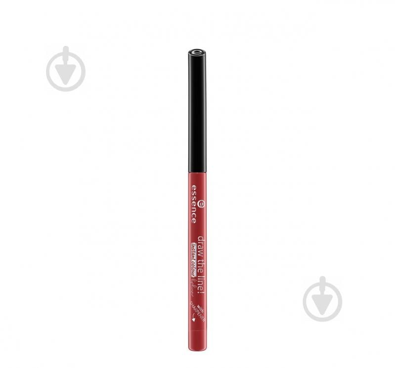 Карандаш для губ Essence Draw The Line Instant Colour Lipliner №14 Сatch up red 0.25 г - фото 1