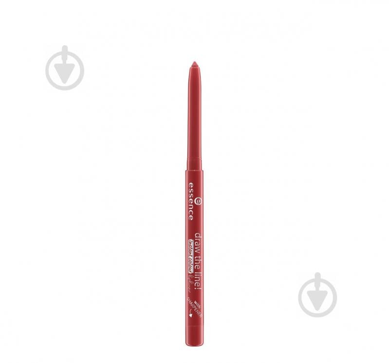 Карандаш для губ Essence Draw The Line Instant Colour Lipliner №14 Сatch up red 0.25 г - фото 2