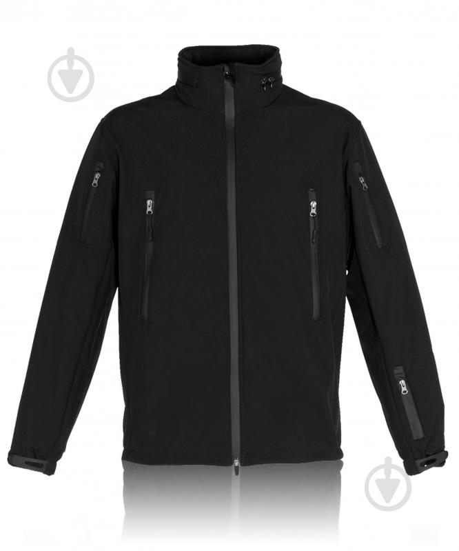 Куртка мужская демисезонная TORNADO CОФТШЕЛЛ 34123-9-4-60-3 р.XXXL черная - фото 1