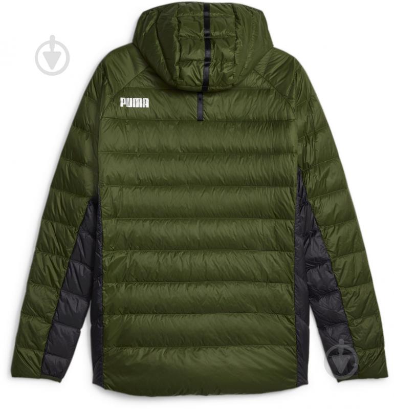 Пуховик Puma PACKLITE HOODED DOWN JACKET 84935531 р.L зеленый - фото 2